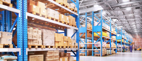 Location d'entrepôts de stockage et de plateformes logistiques