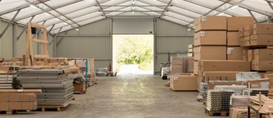 Une construction préfabriquée ou modulaire
