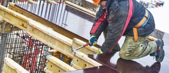 techniques du coffrage en construction
